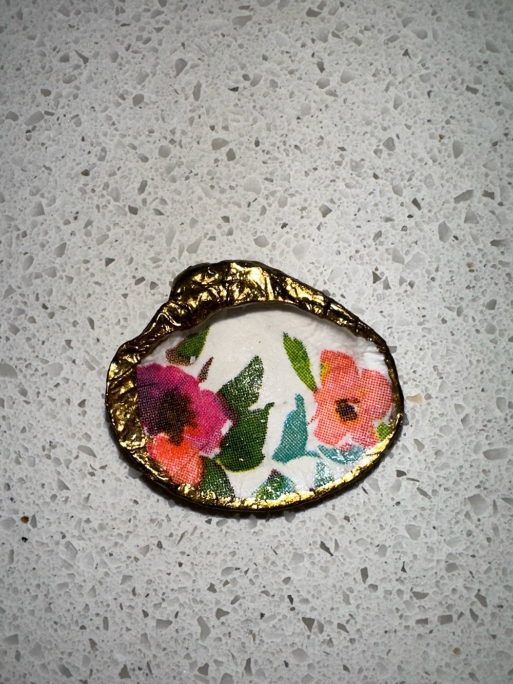 Mini decoupage shell - Picture 3 of 4